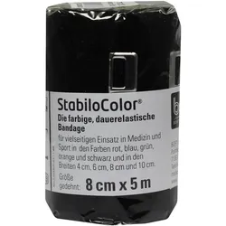 BORT Stabilocolor Binde 8 cm schwarz 1 St