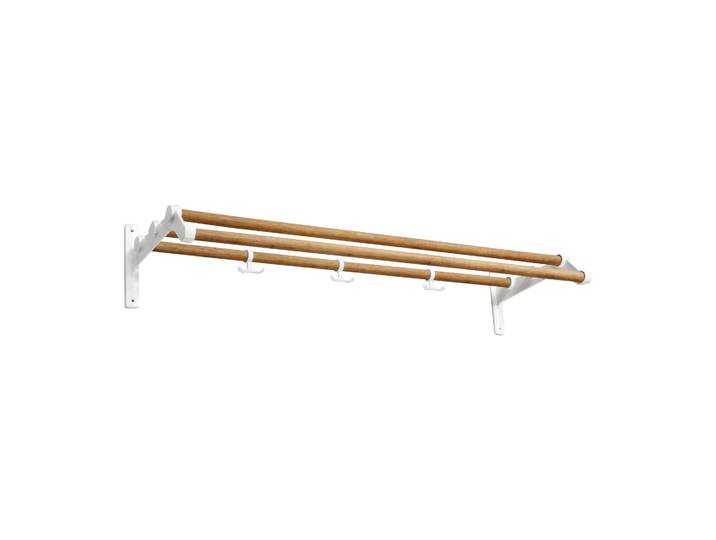 Essem Design Etagère à chapeaux Nostalgi 291 100 cm Bambou-blanc