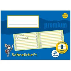 Staufen® Schreiblernheft Premium Lineatur 0 liniert DIN A5 quer