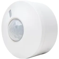 Kopp 828001007 Präsenzmelder PM360-AP-12-DALI-1-ws, Aufputz, 12m Erfassungsbereich, DALI-2, 1-Kanal, Farbe: weiß