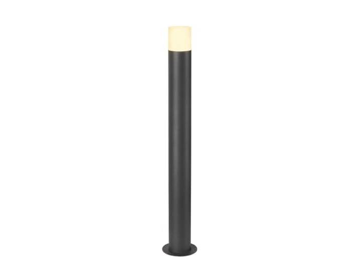 SLV Stehleuchte GRAFIT 90 / Außen-Beleuchtung für Wege, Wände, Eingänge, LED Outdoor Garten-Lampe / E27 IP44 11W anthrazit