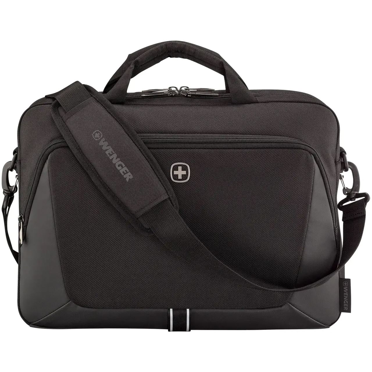 Wenger XE Brief 16, 16" Laptop Briefcase with Tablet Pocket, Black, 653300