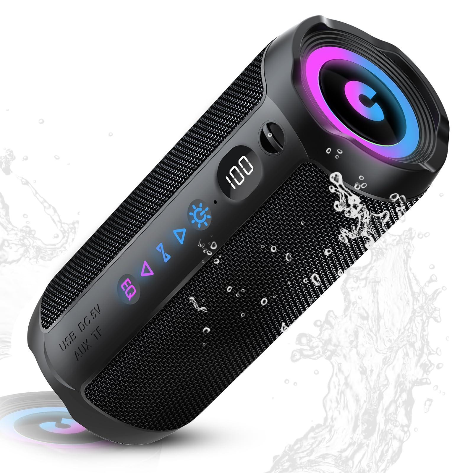 Selius Draagbare Bluetooth Speaker Zwart - 25 Watt - Bluetooth 5.4