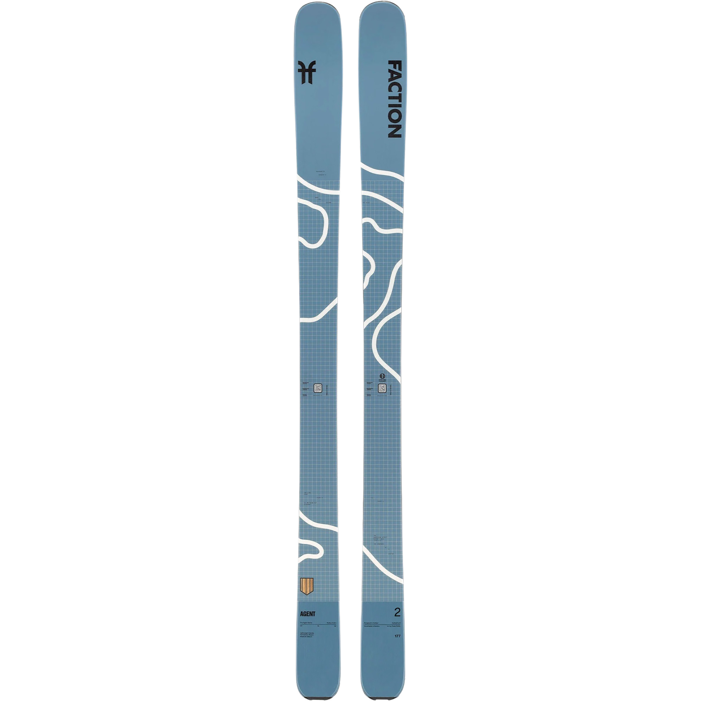Faction Agent 2 Tourenski 26/27 Tourenski blau Größe 182cm Skitour