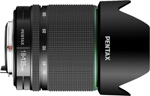 Pentax smc DA 18-135mm f/3.5-5.6 ED AL [IF] DC WR, 13/11, 18 - 135 mm, Pentax KAF3