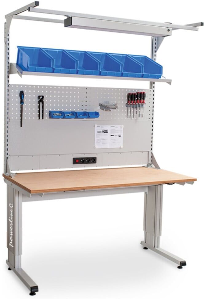 Bedrunka+Hirth Grundgestellkombination Powerline C Tiefe 750 elektrische Höhenverstellung (CF.200.75-1)