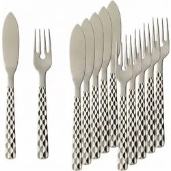 Villeroy & Boch Boston Fischbesteck, Besteck, Silber
