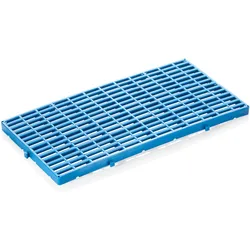 WAS Germany - Bodenrost System, Klick-System, 59 x 29,5 x 2,5  cm, HDPE Kunststoff