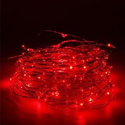 Uplift Picks Copper Wire LED Fairy String Lights For Magical Holiday Party Decor red 5 M
