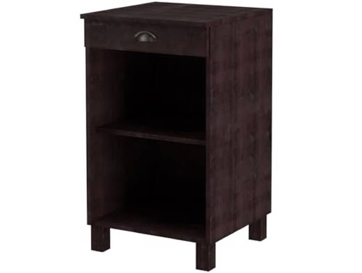 Toscana Schrank mit 1 Schublade in Kiefer braun