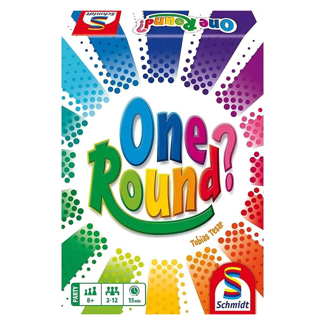 Schmidt Spiele One Round? (d,e,f) (Deutsch, Englisch, Französisch, 2 - 12 Spieler) (49460)