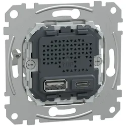 Merten USB Ladestation-Einsatz MEG4366-0140