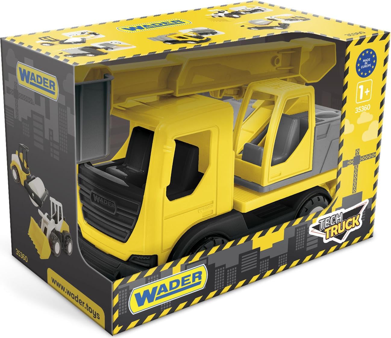 Wader Tech Vrachtwagen met kraan en bak