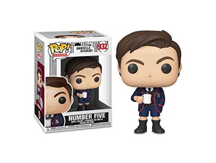 Funko POP! TV: Umbrella Academy - nummer vijf - 1/6 kansen voor zeldzame achtervolgingsvariant - (stijlen kunnen variëren) - vinylfiguur om te verzamelen - cadeau-idee - officiële merchandise -