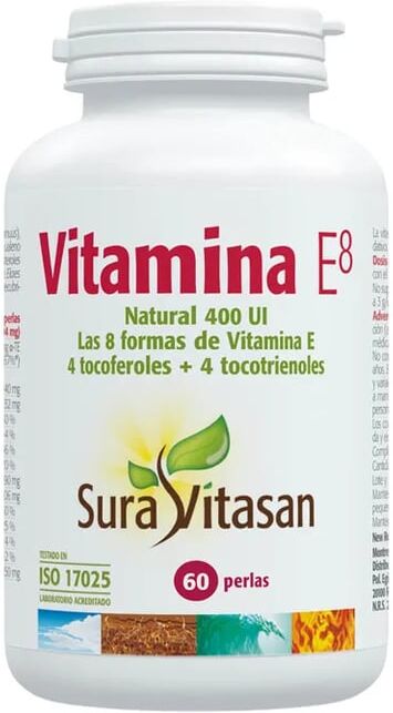 Sura Vitasan Vitamina E8 60 Pérolas