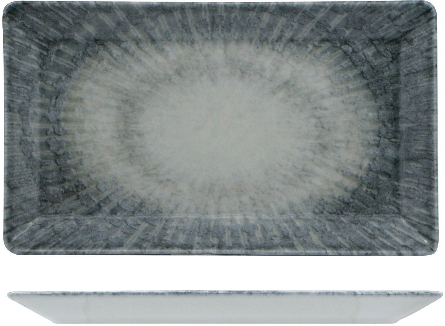 Saturnia Piatto Rettangolare 26 x 15 cm Space