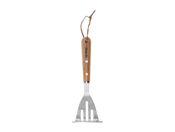 Heirol Presse-purée en acier inoxydable 27,5 cm Hêtre