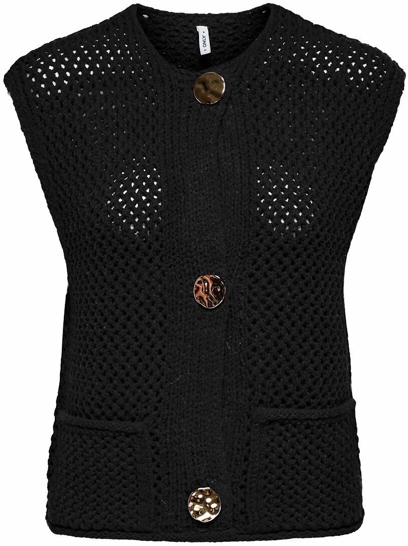 ONLY Gilet sans manches boutonné