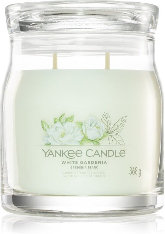 Yankee Candle White Gardenia bougie parfumée Signature 368 g