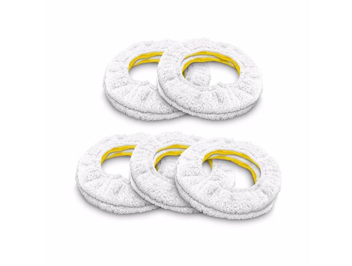 Kärcher Wischbezug Set RCW 2 – Wischbezug/Ersatzbürste – weiss