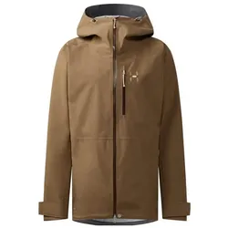 Haglöfs, Herren, Skijacke, Alper Proof Jacket - Regenjacke - Herren (XL), Braun
