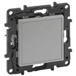Legrand 864379 Niloe Step Mosaic-Adapter/Blindabdeckung Aluminium