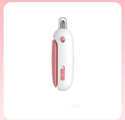 DynamicDeals SafeGrip Adjustable Pet Nail Clippers For Cats & Dogs With Precision Guard pink