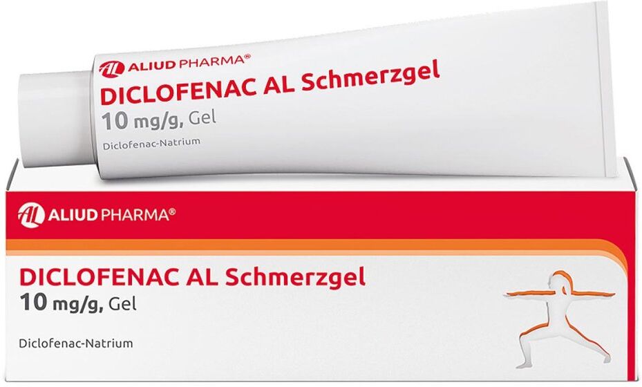 AL Aliud Pharma Diclofenac AL Schmerzgel 10 mg / g für akute Muskelschmerzen