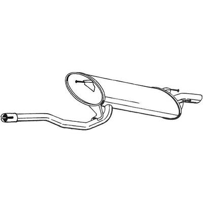 Bosal Endschalldämpfer [Hersteller-Nr. 282-083] für Toyota