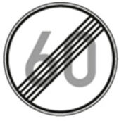 VKZ.278-60 Rond 600 mm Extrémité 60 km/h Film RAL-Gütezeichen RA2 ; ADCO (4251783606316)