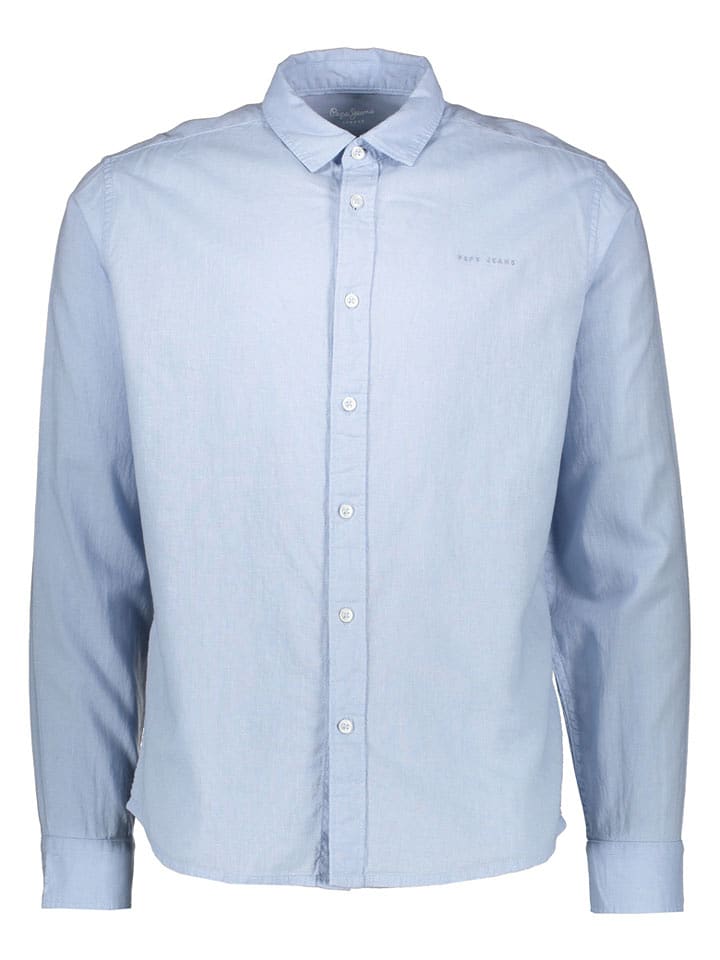 Pepe Jeans Hemd in Hellblau - L