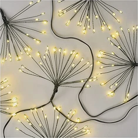 EMOS LED-Lichterkette - Lichtcluster, nano, 5,2 m, innen, warmweiß, Timer