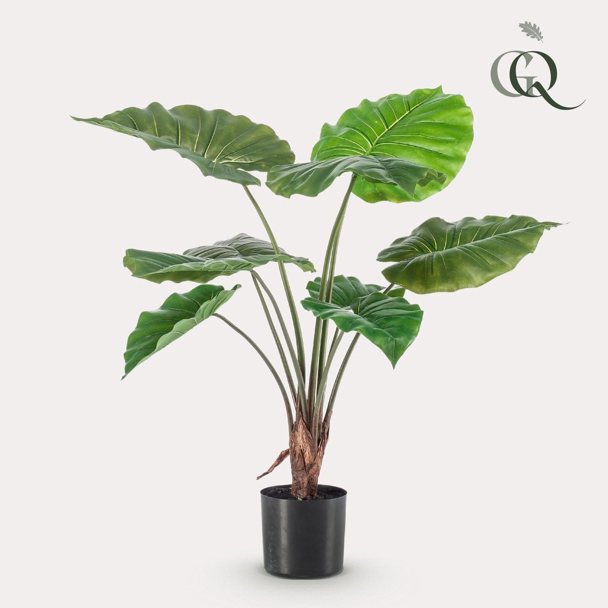 Kunstplant Alocasia Olifantsoor Groen 70 cm