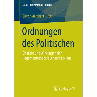 Ordnungen des Politischen, Taschenbuch von , Springer Fachmedien Wiesbaden GmbH, 978-3-658-17258-9