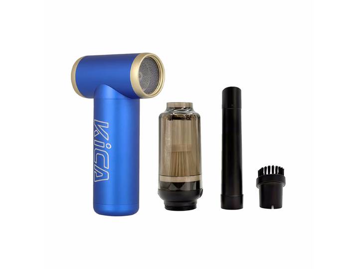 KiCA JET FAN 2 Vacuum Kit blau Ventilator – Tischventilator/USB Ventilator