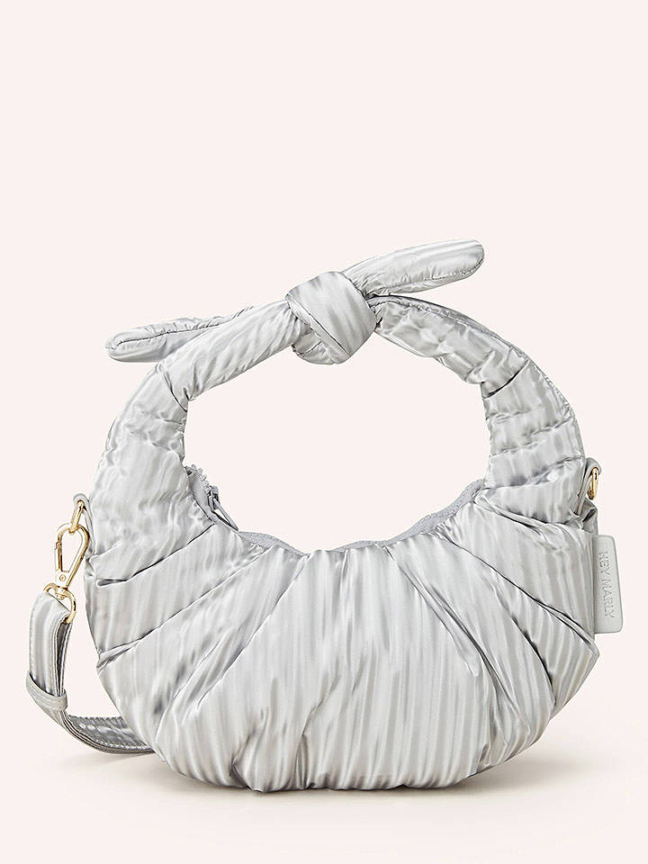 Hey Marly Henkeltasche "Lifetime Sister" in Silber - (B)24,5 x (H)6,2 x (T)18 cm - onesize