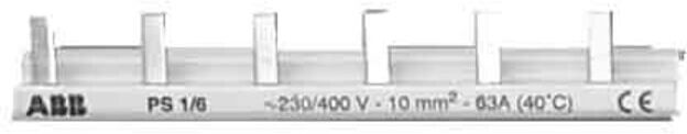 ABB Stotz S&J; Barrette de répartition proM Compact PS1/6 (2CDL210001R1006)