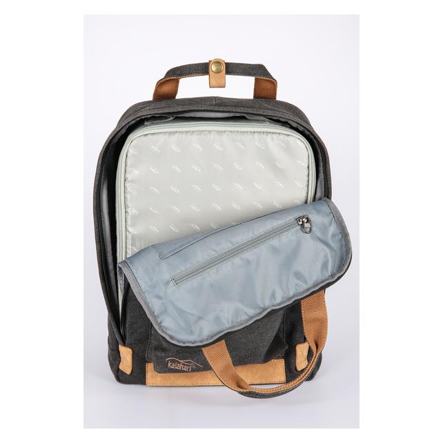 Kalahari GOPE K-52 Rucksack canvas schwarz (Fotorucksack, Kamera Schultertasche) (440052)