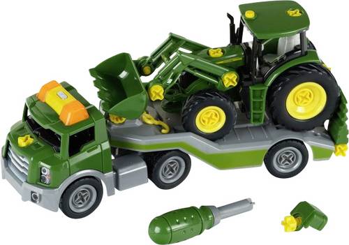 Transporter m. John Deere Traktor