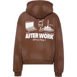 Another Cotton Lab Afterwork Hoodie | Gr. XS | braun - braun