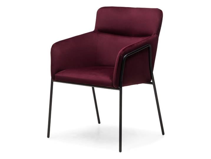 Bordeaux Designer-Sessel HELSINKI VELVET