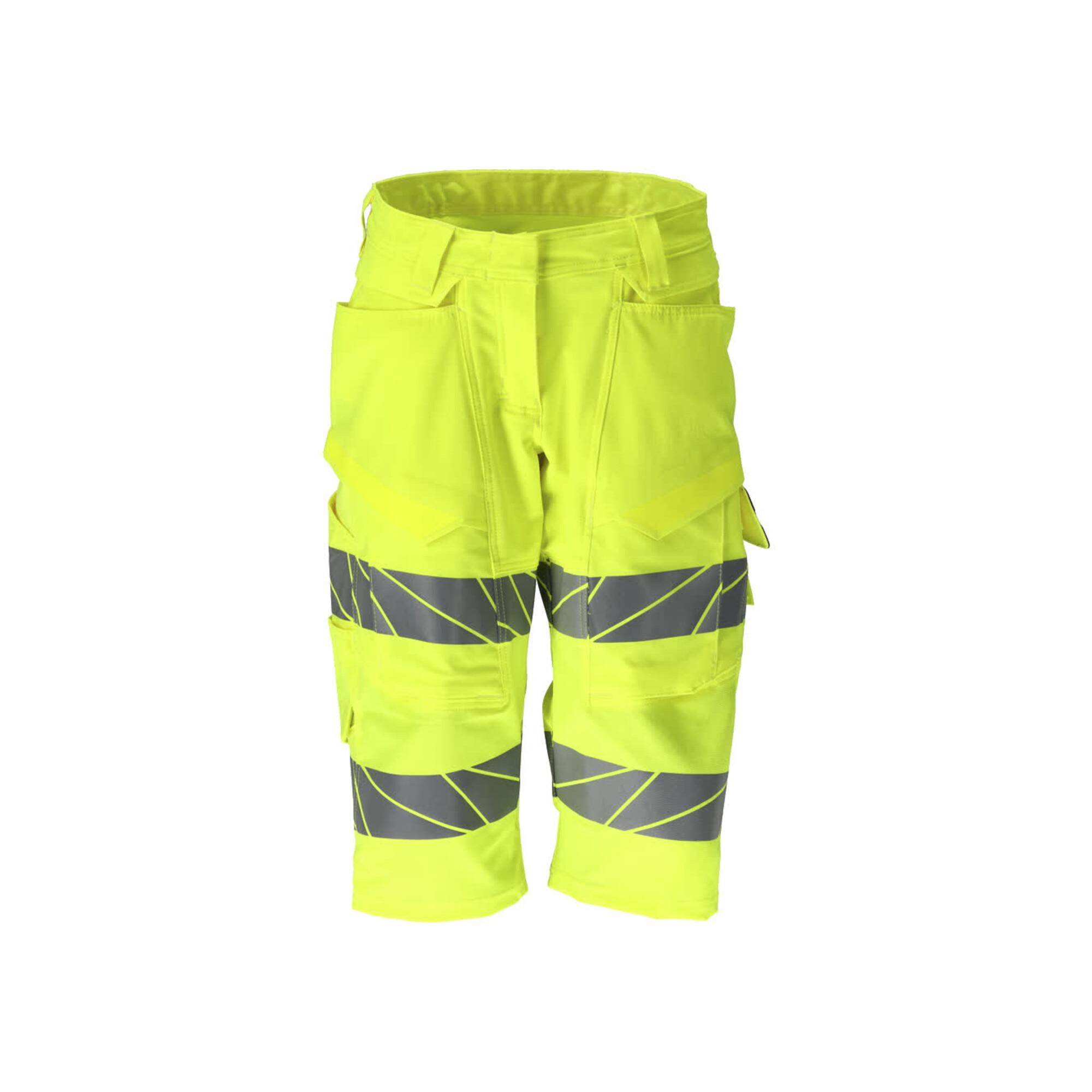 Mascot Shorts DIAMOND Damenpassform Stretch hi-vis gelb C34 (19248-510-17-C34)