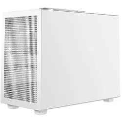 Deepcool CH160 PLUS WH (mATX, Mini-ITX), PC Gehäuse, Weiss