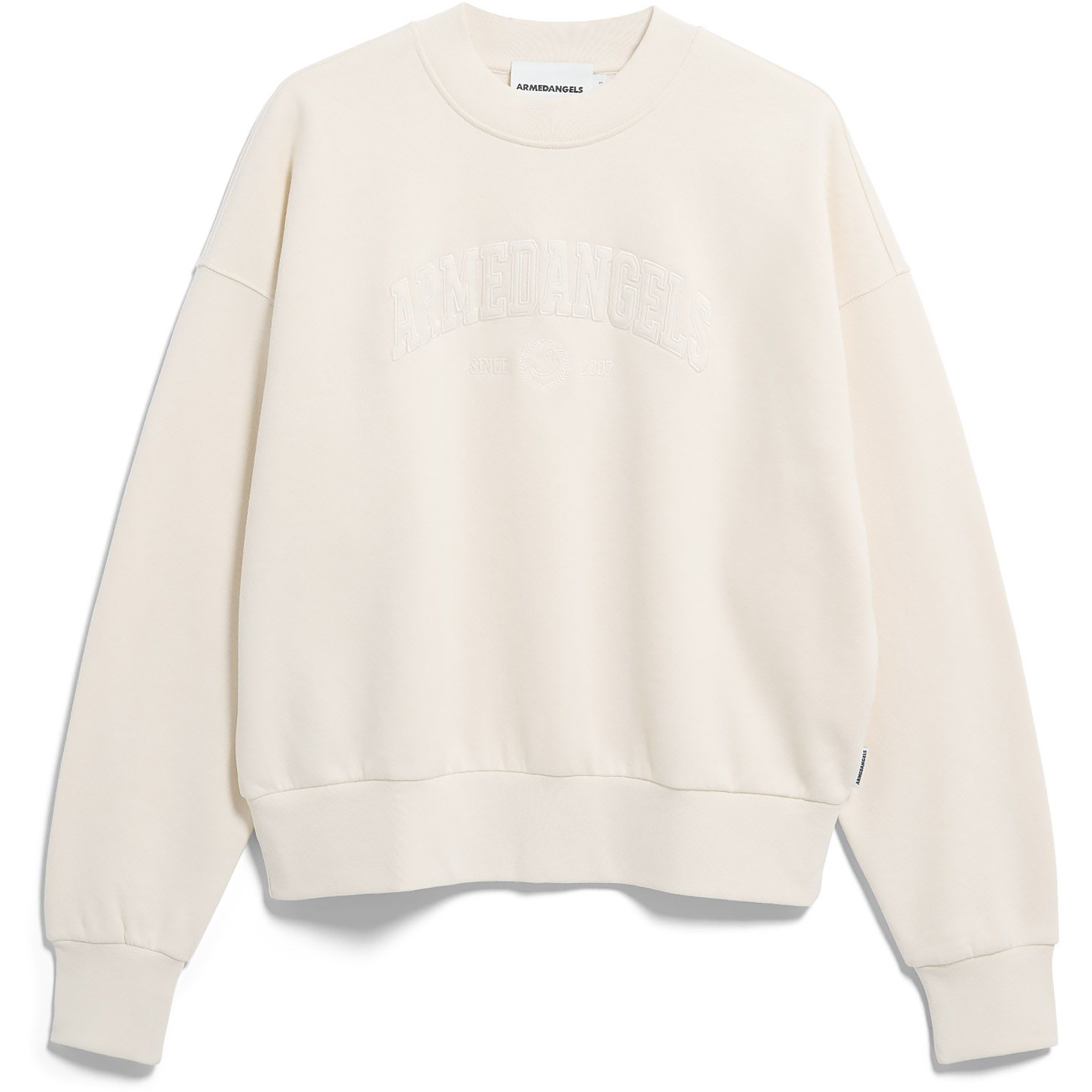 Armedangels Alizaa College Damen Pullover beige Größe M Lifestyle Hautfreundlich