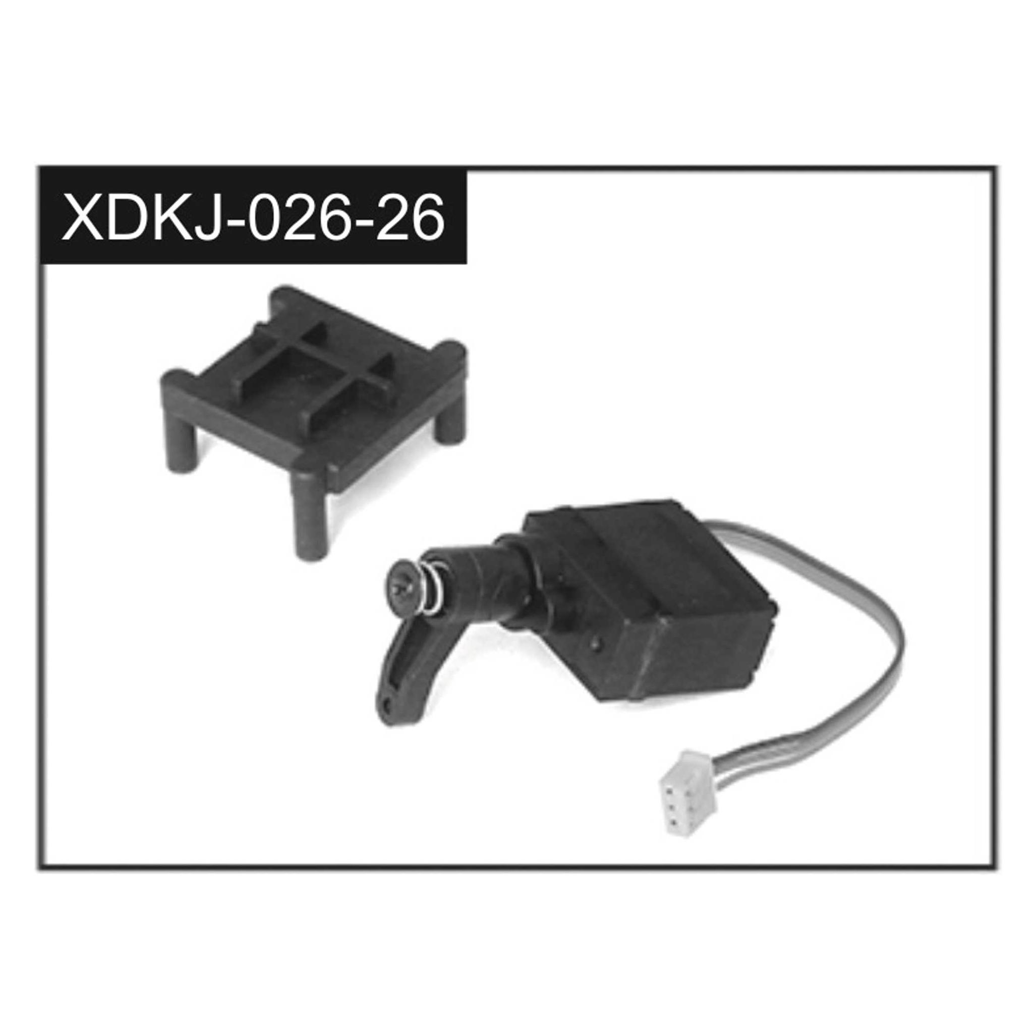 Absima Servo with Arm & Mounting Plate (J-026-26)