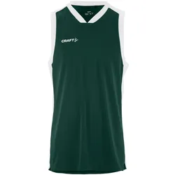 CRAFT Basket 2.0 Contrast Basketballtrikot Herren 639W - forest/contrast white XL