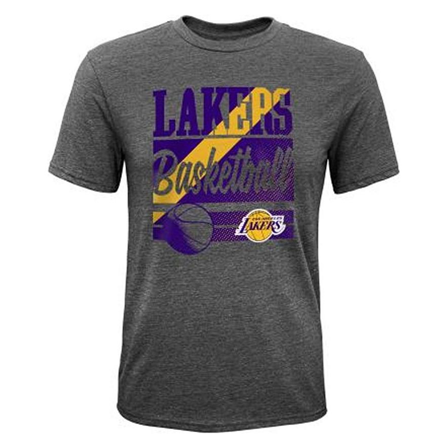 Outerstuff Nba Classico Ss Triblend Tee Los Angeles Lakers Bs8 (S) (Outerstuff)