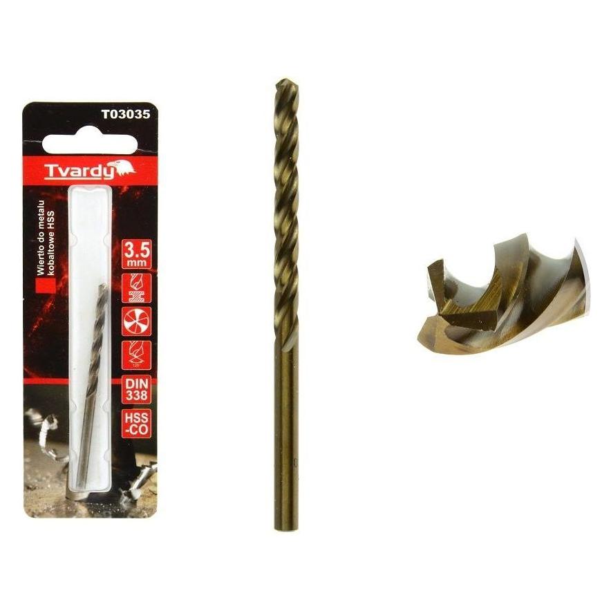 Tvardy HSS M35 3,5 mm Kobaltmetallbohrer (24233881)