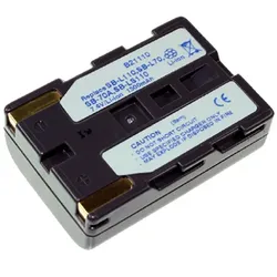 Akku für SAMSUNG VM M930, Typ SB-L110, SB-L220, anthrazit, 1500 mAh