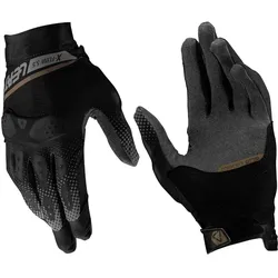 Leatt, Motorradhandschuhe, Adv X-Flow 5.5 Stealth Short Handschuhe (Herren, 9, L)